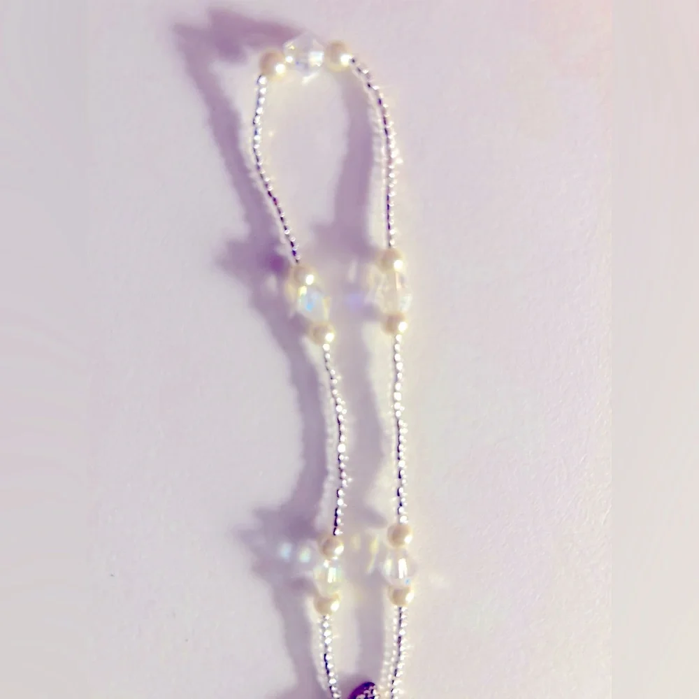 Handmade nwot rhinestone